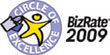 BizRate.com Circle of Excellence Gold Honoree
