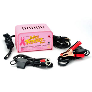 Pink Battery Tender Plus 12 Volt, 1.25 Amp