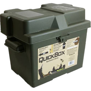 Quickcable Group 24 Battery Box - Olive Drab