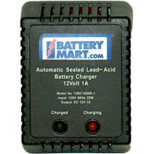 12 Volt 1 Amp Sealed Lead Acid Battery Charger