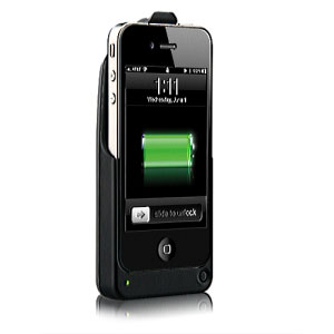 Energy Holster with Built-In Rechargeable Battery for Apple iPhone 4 and 4S