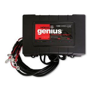 NOCO 12 Volt, 40 Amp Genius 4 Bank Battery Charger - Made in the USA