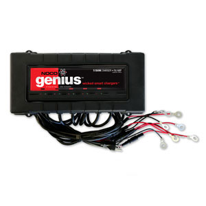NOCO 12 Volt, 50 Amp Genius 5 Bank Battery Charger - Made in the USA