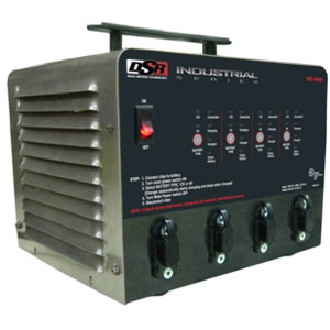 6 / 12 Volt, 6 Amp Automatic Four Battery Charging Station