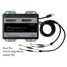 Dual Pro 12/24 Volt 30 Amp Battery Charger - 2 Banks