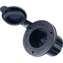 Black Power Port Plug