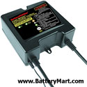 BatteryMINDer Aviation-Specific 12-Volt 8A Odyssey-Specific PLUG 'n RUN Charger
