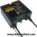 BatteryMINDer Aviation-Specific Gill LT Series 24-Volt 4A PLUG 'n RUN Charger