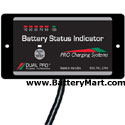 Dual Pro Battery Status Indicator