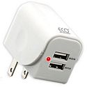 Eco Universal Dual USB Wall Charger 3.1A - White