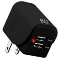 Eco Universal Dual USB Wall Charger 3.1A - Black