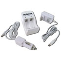 Tenergy CR123A Lithium Phosphate Rechargeable Batteries and Charger