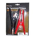 Clamp, VINYL-CTD Steel HD 500E RED/BLK 2/CD
