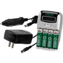 High-Speed Ultralast Green AA and AAA Battery Charger