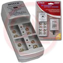 Hitech WY-49V 4-Bank Battery Charger for NiCd/NiMH 9V Batteries