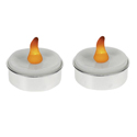 Two LED Holiday Tea Lights (set of 2)