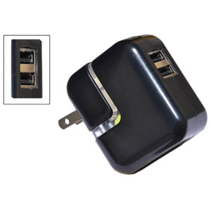 Universal Travel Wall Charger - 2 USB Ports