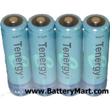 AA NiMH Rechargeable Batteries - 4 Pack