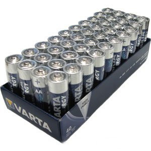 Varta AA Alkaline Batteries - 40 Pack