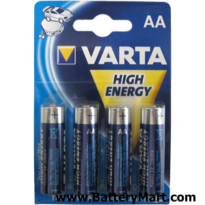 Varta AA Alkaline Batteries - 4 Pack