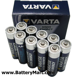 Varta AAA Alkaline Batteries - 10 Pack