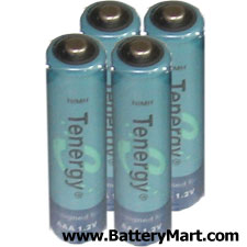 AAA NiMH Rechargeable Batteries - 4 Pack