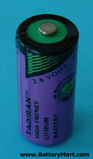 Tadiran TL-5955/S Lithium Cylindrical Battery