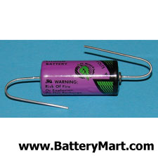 Tadiran TL-5955 Lithium Battery with Axial Leads