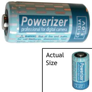 CR123 Lithium Photo Battery