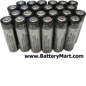 AA Alkaline Batteries - 24 pack