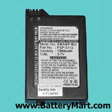 Sony PSP-2000, PSP-3000 Replacement PSP Battery (Slim) image