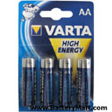 Varta AA Alkaline Batteries - 4 Pack