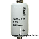 Exell 9 Volt Lithium Battery