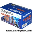 Samsung Pleomax AA Alkaline Batteries - 28 Pack