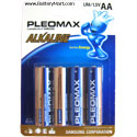 Pleomax AA Alkaline Batteries - 4 Pack
