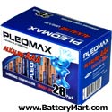 Samsung Pleomax AAA Alkaline Batteries - 28 Pack