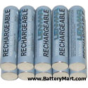 AAA NiMH Rechargeable Batteries - 10 Pack