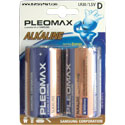 Samsung Pleomax D Alkaline Batteries - 2 Pack