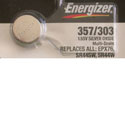 357 Energizer Silver Oxide Button Cell Battery