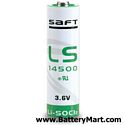 Saft+LS+14500+3.6+Volt+AA+Lithium+Battery
