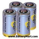 Li Ion 3 V Rechargeable CR-123A 4pk