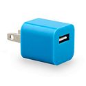 Eco USB Travel Charger Cube Universal 1000mAh - Blue