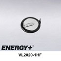 Rechargeable VL2020-1HF Lithium Coin Cell for Printed Circuit Mount