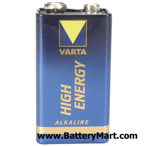 Varta 9 Volt Alkaline Battery