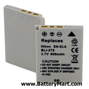 Nikon EN-EL8 Replacement Battery