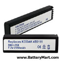 Replacement Kodak 4E0111 Battery