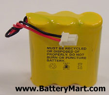 1XAA/J Connector Replacement Battery