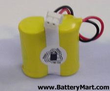 1X2-2/3AA with C Connector Replacement Battery