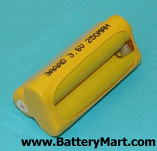 Sanyo 3N200AA Replacement Battery
