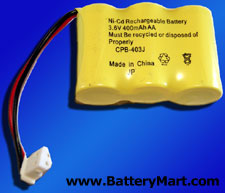 1X3-2/3AA/J Connector Replacement Battery image